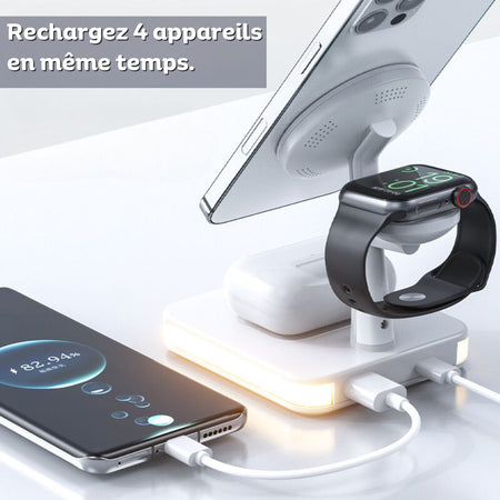 MagDock - 3-in-1 Wireless Charger